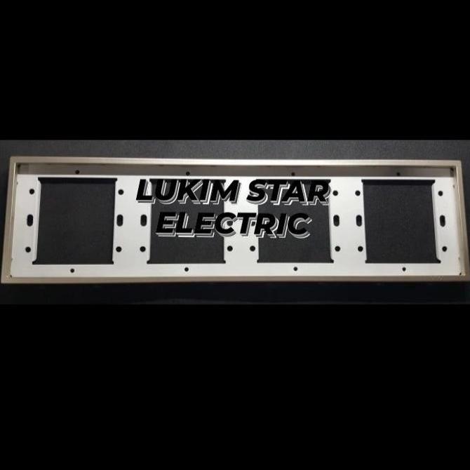 SIMON I7 CHAMPAGNE FRAME 4 GANG/FRAME SIMON i7 CHAMPAGNE 4 GANG