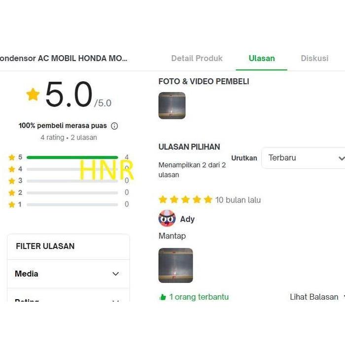 Kondensor Condensor Ac Mobil Honda Mobilio Denso Cool Gear Original Dan Terpercaya