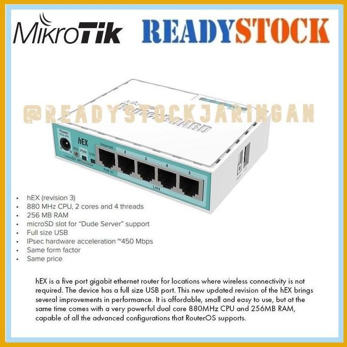 Necting- Mikrotik Rb750Gr3 Mikrotik Router Indoor Gigabit Rb750Gr3 (Hex)