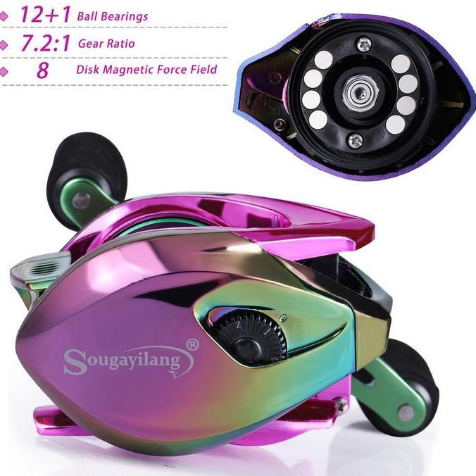 Ratu_seller428 - Sougayilang Set joran casting Batang pengecoran 1,8m/6 kaki 5-1LB dan gulungan panc