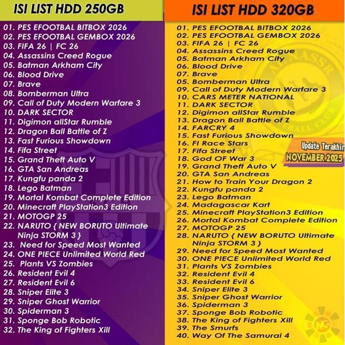 PS3 Asli Sony Super slim CFW 1TB 1000GB | 500GB | 320GB - Garansi 1 Tahun