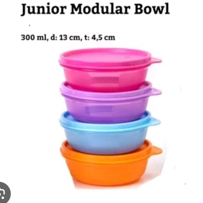 New- Bowl Mpasi / Mangkuk Kecil Tupperware /Junior Modular Bowl Tupperware/ Small Server Tupperware