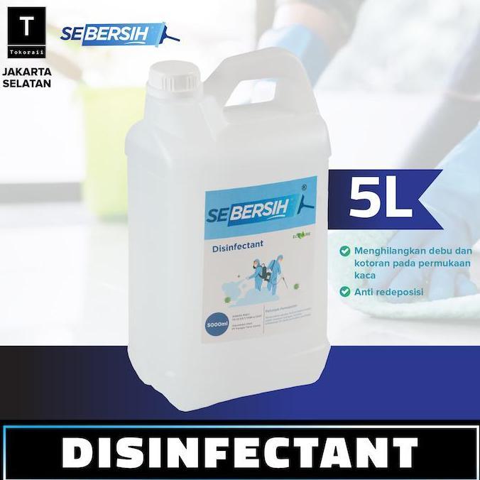 Disinfectant Antiseptik Cairan Disinfektan SEBERSIH 5 Liter - All Ship