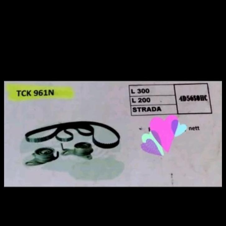 TERMURAH TEMING BELT TIMING BELT KOMPLIT L300 KUDA DIESEL GATES ASLI 