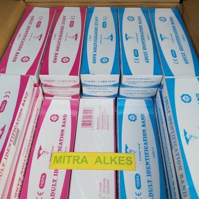 Id Band Dewasa Cosmo Med. Gelang Pasien Dewasa Cosmomed. Adult Identification Band Cm.