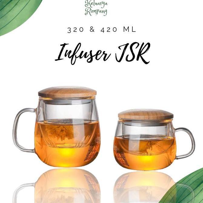 New- Shoga Gelas Infuser Rempah Rimpang By Keluarga Rimpang