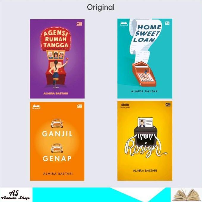 NEW Buku MetroPop : Ganjil Genap Home Sweet Loan Resign Agensi Rumah Tangga By Almira Bastari