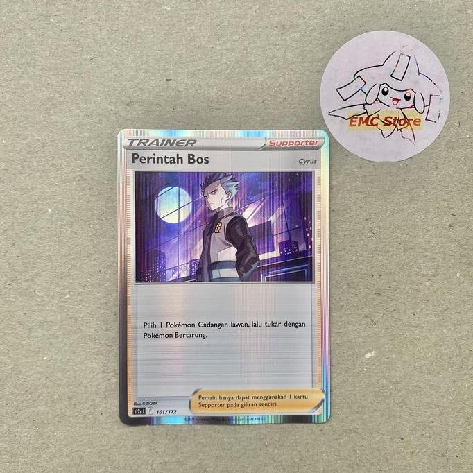Ready Pokemon TCG Indonesia - Perintah Bos Cyrus Holo