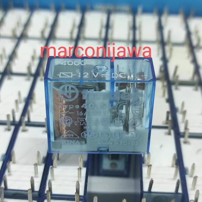 Relay Finder 40.61 12Vdc 16A 250V 8pin