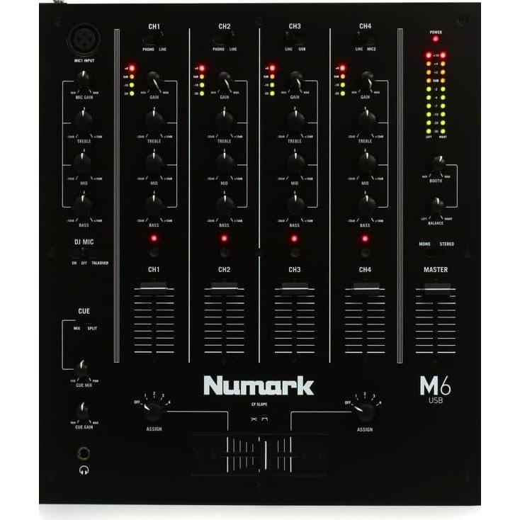 Numark M6USB 4-Channel DJ Mixer