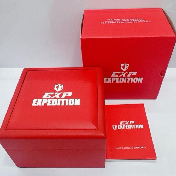 Jam Tangan Pria EXPEDITION 6821 E6821 E6821M (ORINAL) Watches Kulit