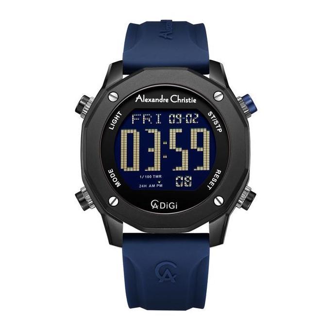 JAM TANGAN PRIA ALEXANDRE CHRISTIE AC 9377 / AC9377 RUBBER ORINAL