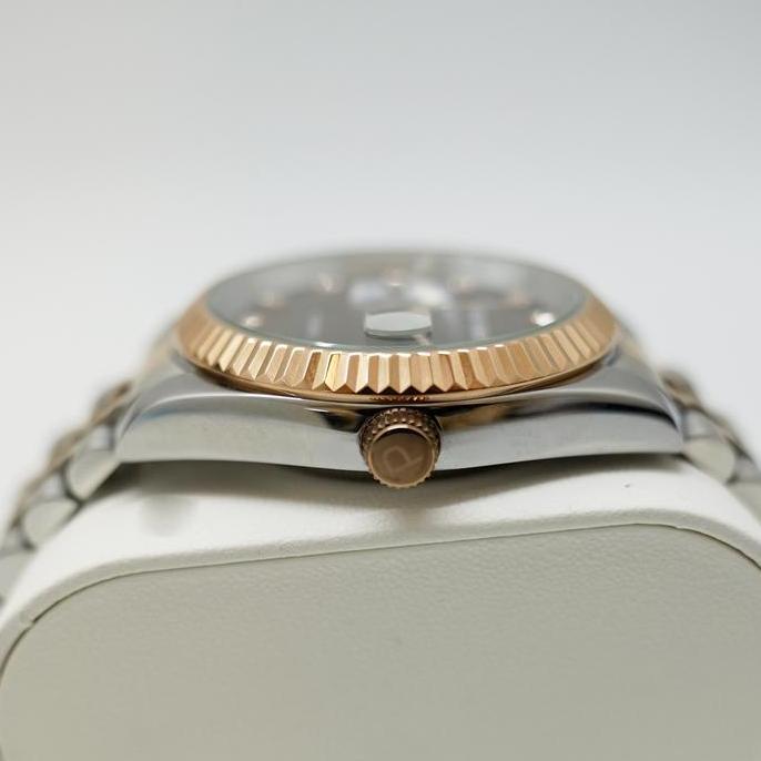 PAD HENER ROYAL Jam Tangan Automatic Tanpa Baterai Berkelas Stainless Steel tanggal Aktif + Box Eskl