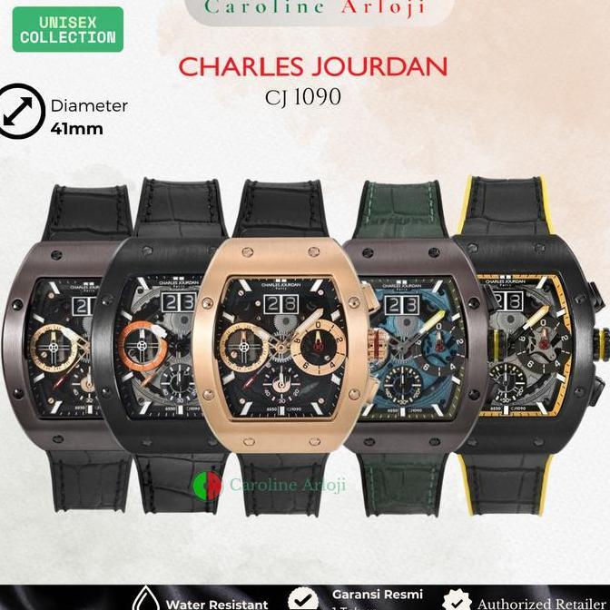 Jam Tangan Pria Wanita Charles Jourdan CJ1090 / CJ 1090 Orinal Garansi Resmi