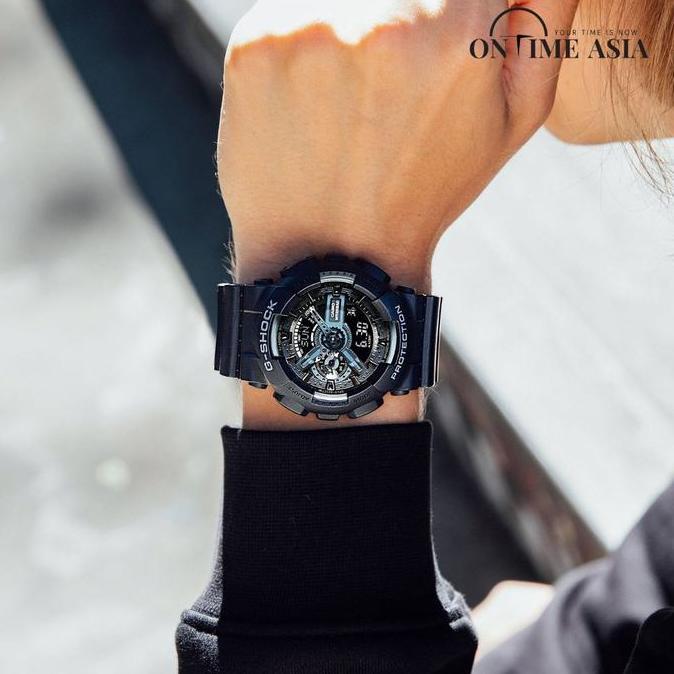 Casio G-SHOCK GA-110-1BDR / GA110-1B Orinal & Garansi