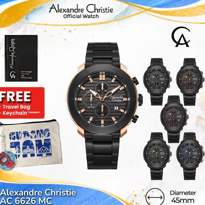 Alexandre Christie AC 6626 MC | Jam Tangan Pria