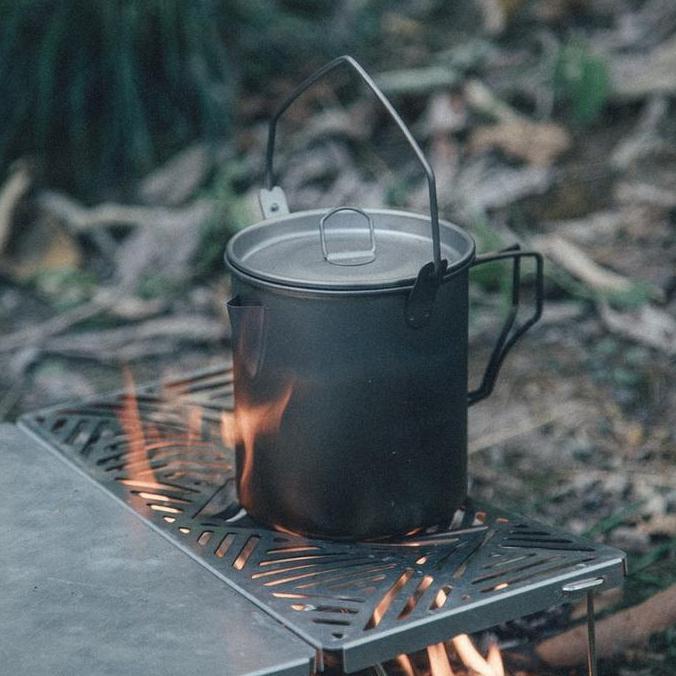 Panci Camping Gantung Ul Firemaple Alti 900Ml Titanium Hanging Pot