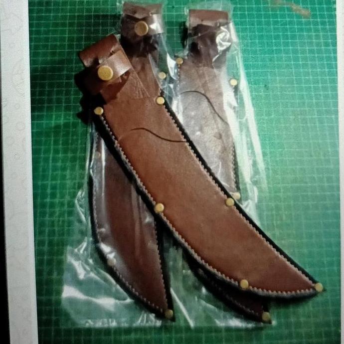 Sarung Kulit Cimeter 25 cm - 26 cm sarung pisau cimeter 10 inch