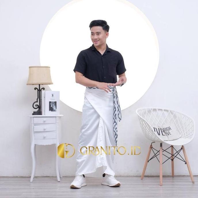 Granito.id - Sarung srikandi etnik unisex  pria wanita sarung ikat lilit instan tenun asli sumba tor