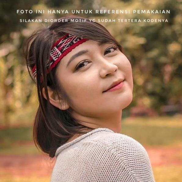 Ikat Kepala Etnik Tenun Sortali Batak