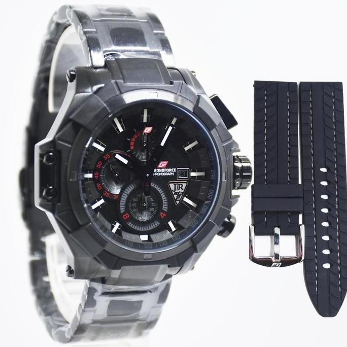 CHRONOFORCE 5209MB,CR - Jam Tangan Pria ORINAL - Full Black