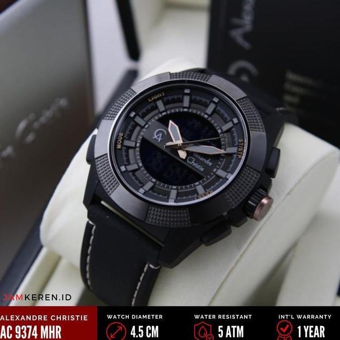 Jam Tangan Pria Alexandre Christie 9374 AC 9374 AC9374 MH Orinal