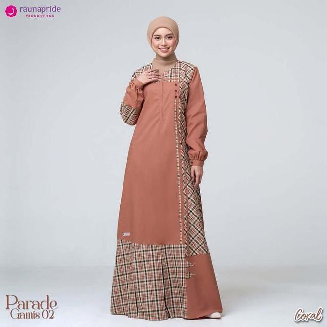 Murah Raunapride Baju Gamis Wanita / Parade Gamis - 02 / Fashion Muslim Terbaru
