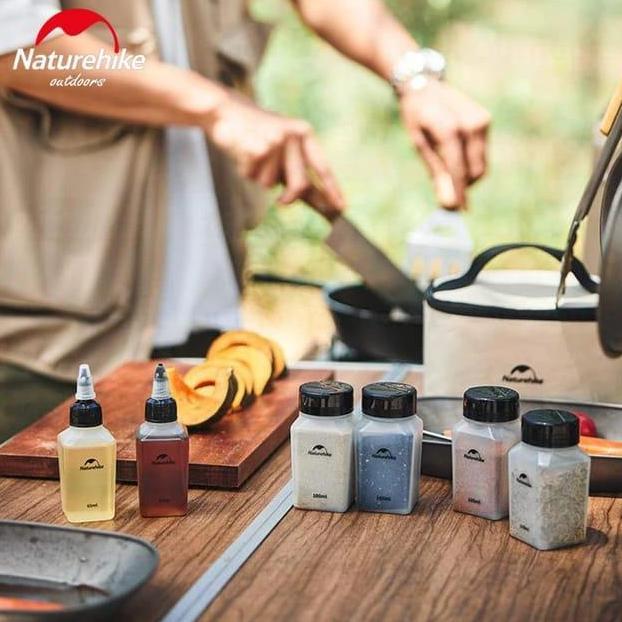 Botol bumbu set naturehike CNH22CJ043 perlengkapan alat masak camping