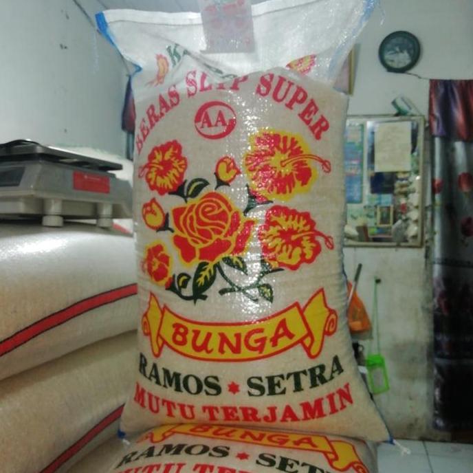 Beras cap bunga ramos centra 20kg