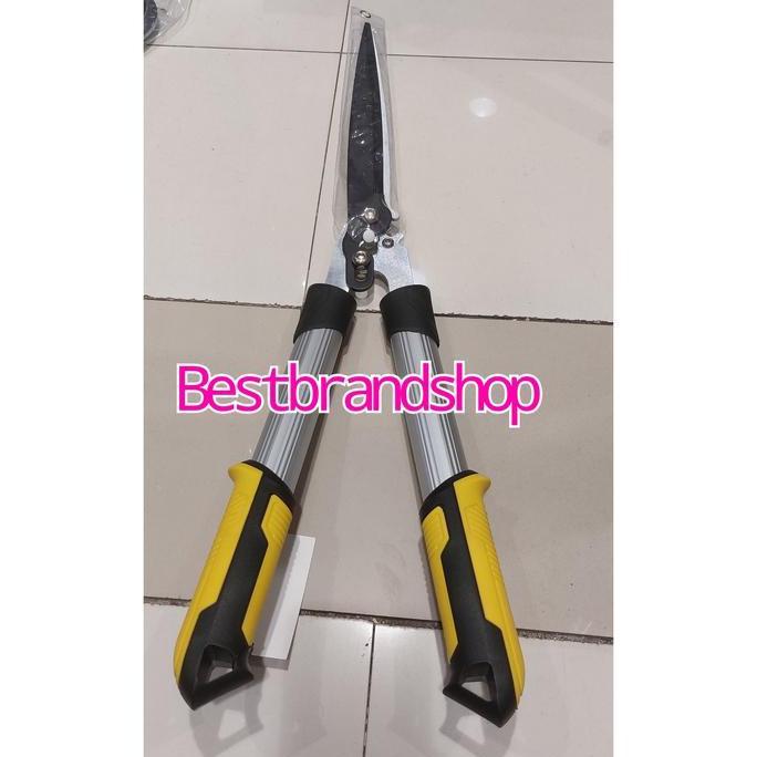 TERBARU KRISBOW GUNTING RUMPUT TANAMAN GAGANG ALUMINIUM HEDGE SHEAR ALU HANDLE 67CM BISA GOSEND