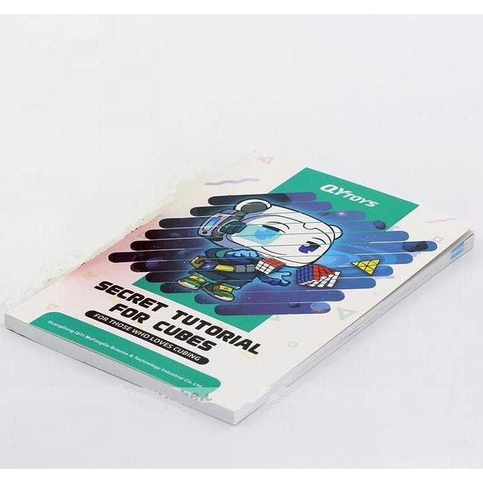 QiYi Secret Tutorial Book Buku Panduan Permainan Magic Cube Puzzle Kubus CFOP Cross F2L OLL PLL