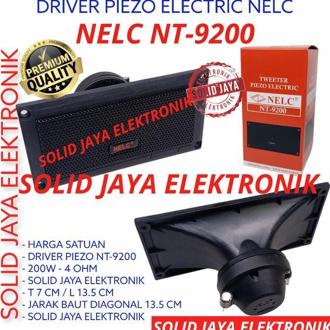 TWEETER KOTAK NELC NT-9200 TWITTER PIEZO 200W TWEETER SPEAKER 4 OHM