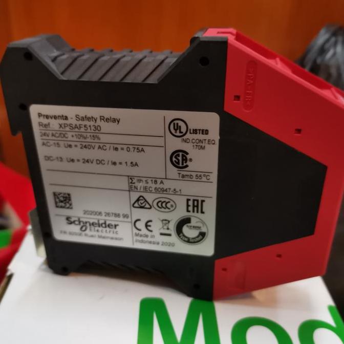 Diskon Xpsaf5130 Safety Relay Schneider 24Vdc