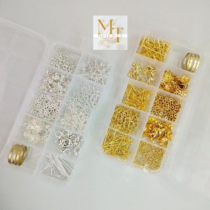 MOTEDIY - [600] Paket Kit DIY Aksesoris/ Paket Diy Aksessoris Gelang & Kalung