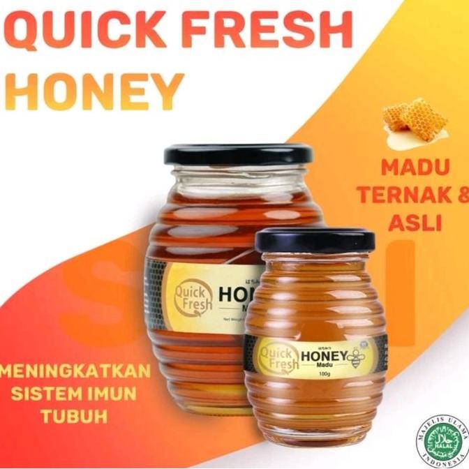 Quick Fresh Honey Bundling 500gr+100gr raw