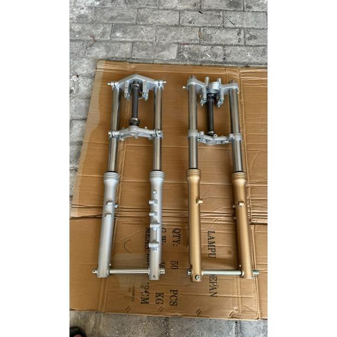 SHOCK DEPAN NINJA RR PNP  VIXION BYSON SCORPIO FRONT FORK ASSY PEREDAM KEJUT DEPAN NINJA R PNP HONDA