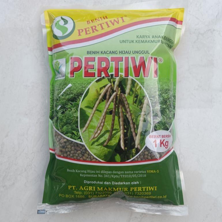 Bisa Cod Benih Kacang Hijau Vima 5 Pertiwi - 1 Kg >>