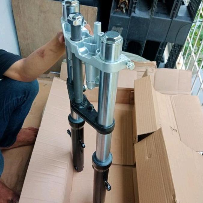 SHOCK DEPAN BYSON SET AS TABUNG KANAN KIRI TINGGAL PASANG ORIGINAL DAN TERPERCAYA