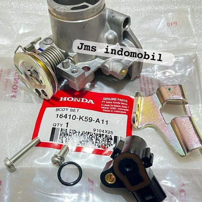 Jual, Paket Throttle Body Set Trotel Body + Sensor Tps Vario 150 Body Set Trotel Body Vario 150 Asli