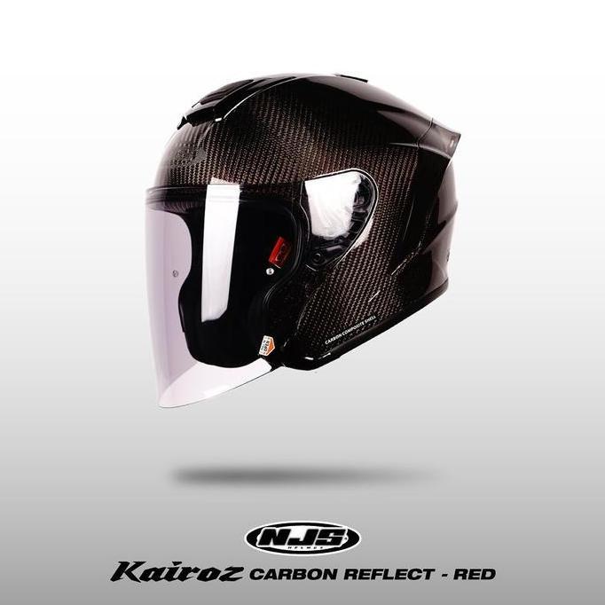OK NJS KAIROZ CARBON TWILL REFLECT RED //