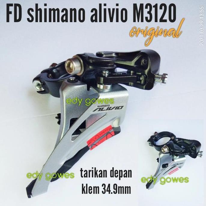 Murah FD shimano alivio original tarikan depan atau tarikan samping Non COD