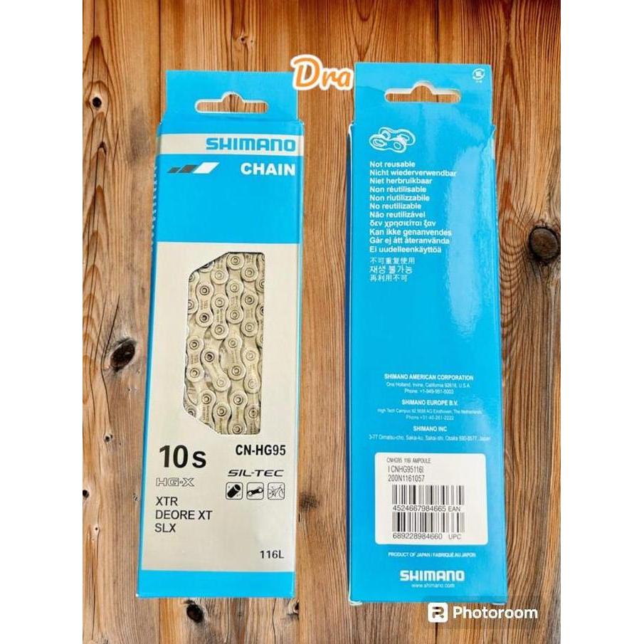 Rantai Sepeda 10 Speed Shimano Cn Hg 95