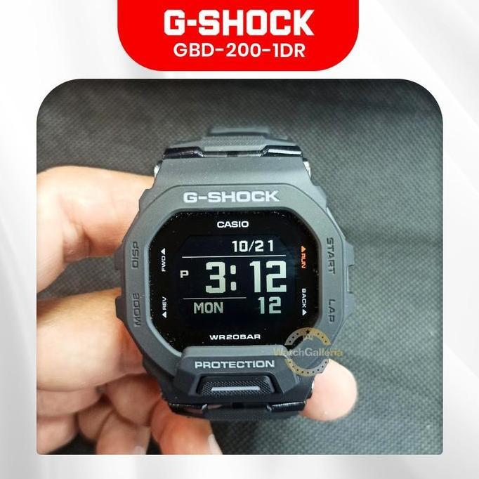Jam Tangan Pria Casio G-Shock GBD-200-1DR / GBD-200-1 / GBD-200