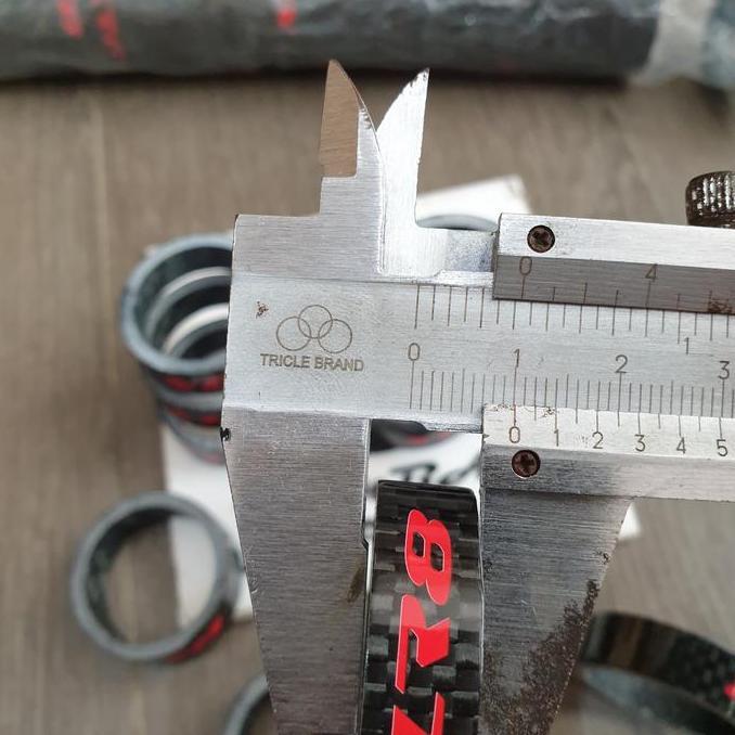 Murah Ring Fork/Spacer Carbon asli XLR8 10mm Non COD