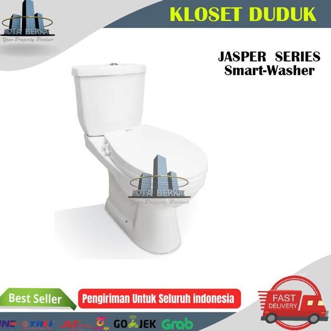 Terjangkau Closet Duduk/ Wc Duduk Trilliun Ware Jasper Series