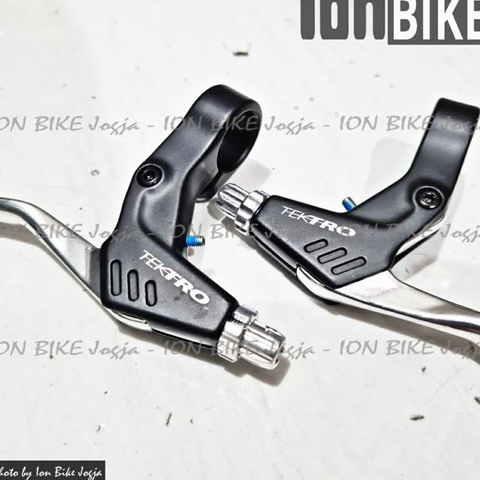 Handle Rem Tektro Alloy Brake Lever Tektro Silver Rs360A Sepeda Klasik Mtb Bmx Gunung Federal Commut