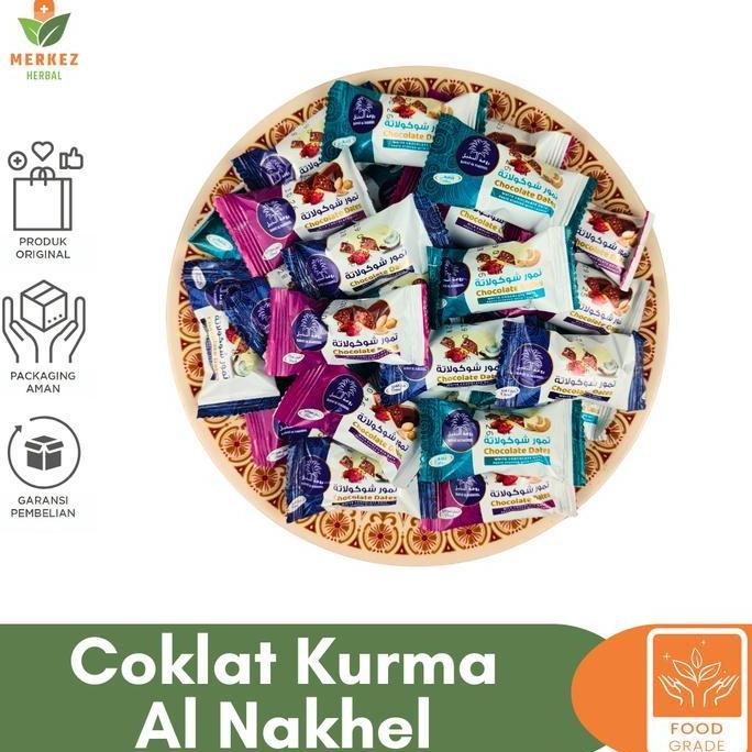 Coklat Kurma Almond Arab Dubai Asli Mix 250 Gr Lebaran Oleh Haji Umroh