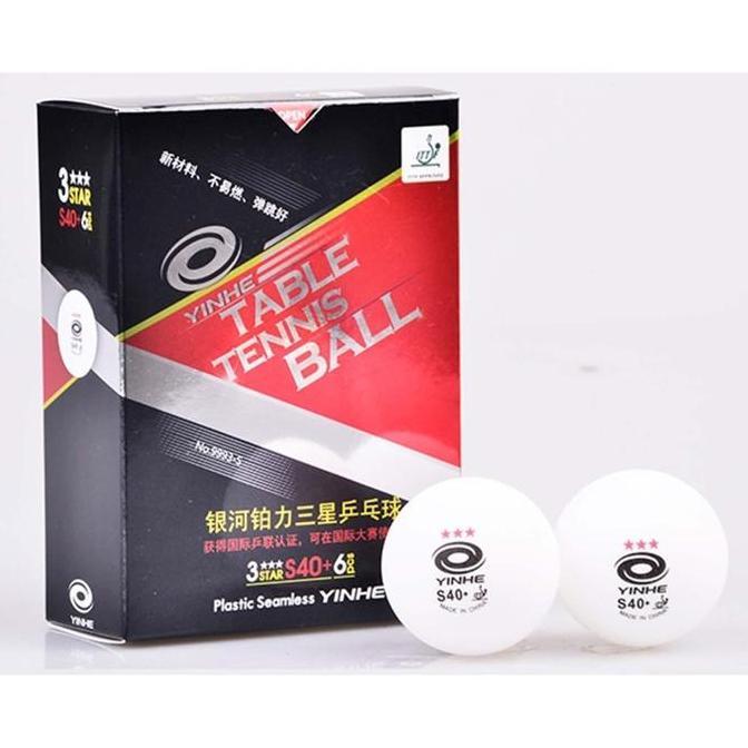 Bola Pingpong YINHE Seamless Isi 6 YINHE Tenis Meja
