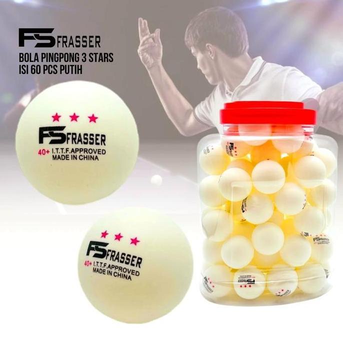 Frasser Bola Pingpong Bola Tenis Meja ABS BLPP 01