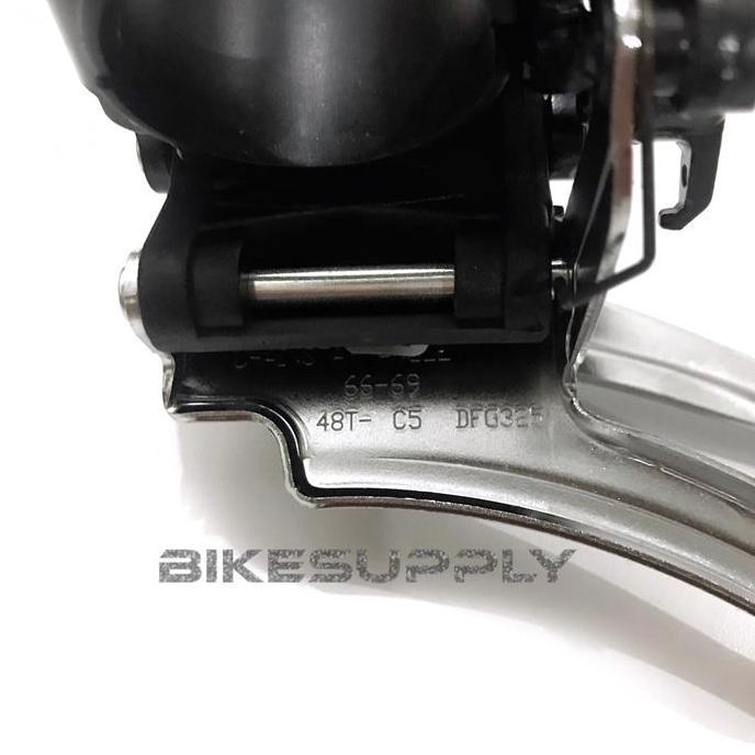 Front Derailleur Fd Sepeda Sr Suntour 3 Speed Diameter Clamp 31.8 Mm Tarikan Atas Bawah Dual Pull